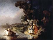 REMBRANDT Harmenszoon van Rijn The Rape of Europa oil painting on canvas